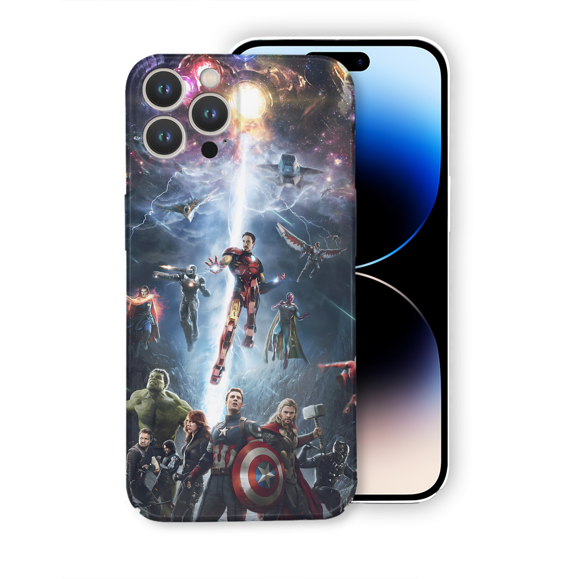 （画像用） アベンジャーズ The Avengers 【iPhone 14シリーズ対応】ハードケース